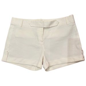 ELIE TAHARI White Shorts Size: 6 *Exclusive Bergdorf Goodman*